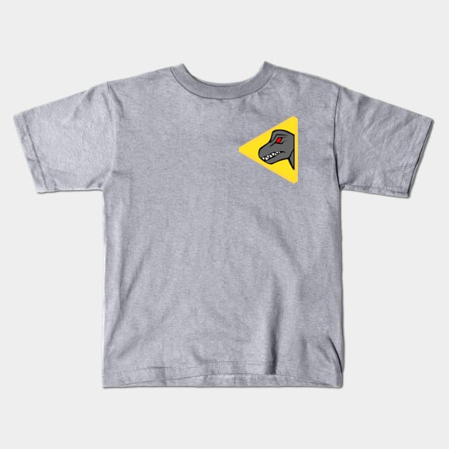 Kyoryu Silver Brachio Kids T-Shirt by Javier Casillas